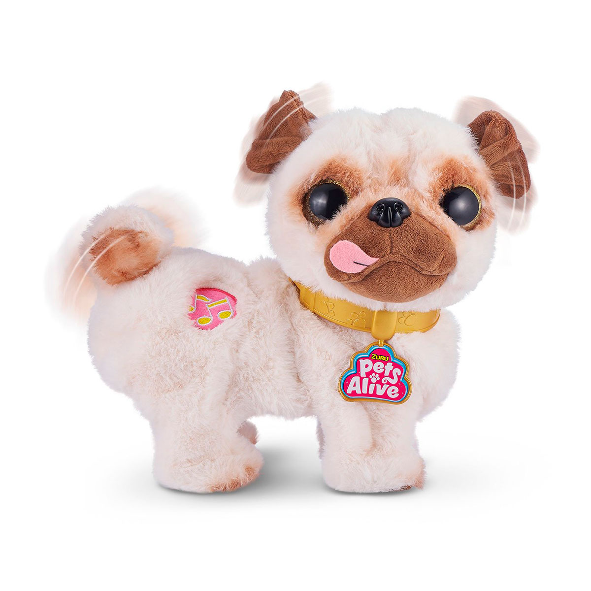 Интерактивная мягкая игрушка Pets Alive – Танцующий Мопс за