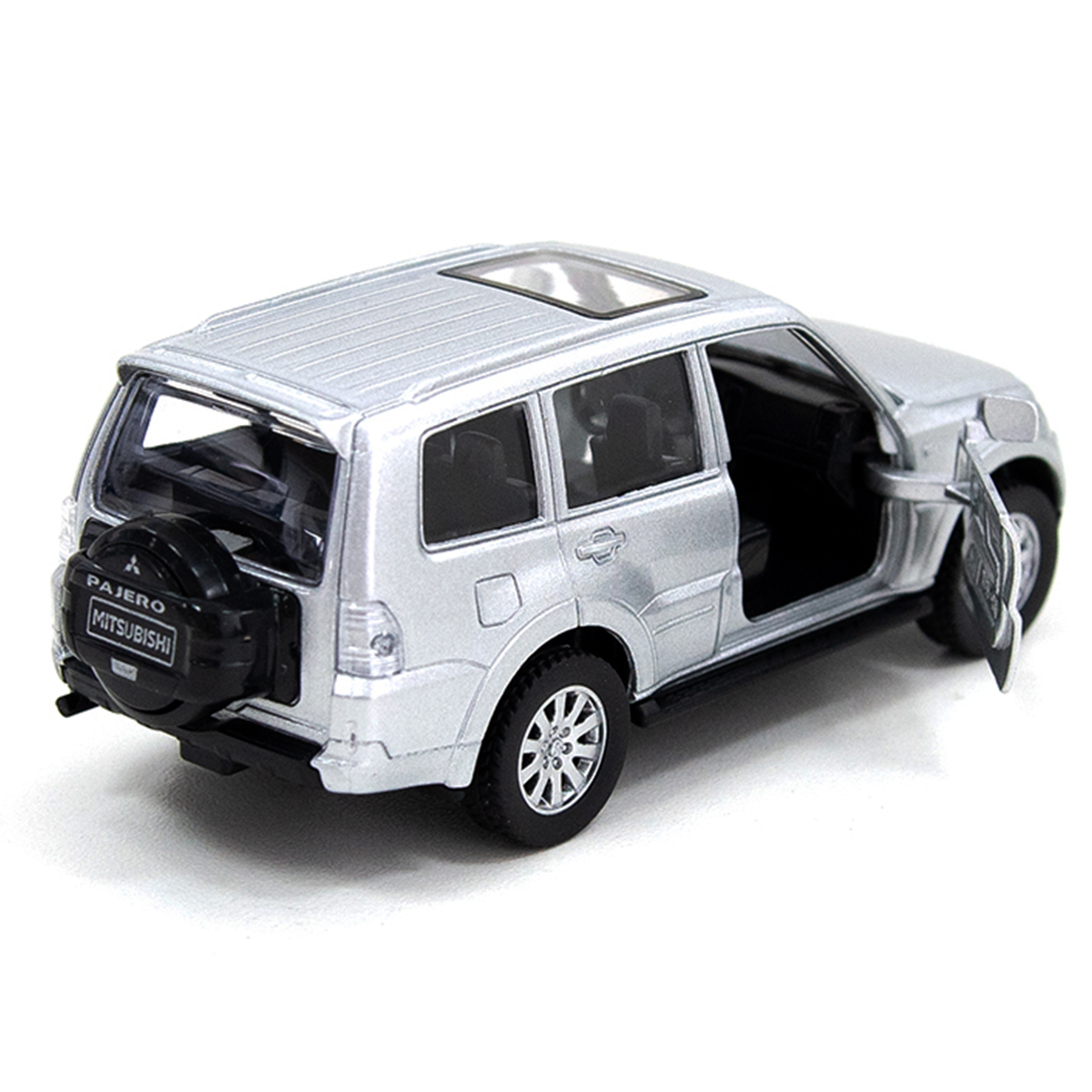 Автомодель - MITSUBISHI PAJERO 4WD TURBO (сріблястий) за 225.00