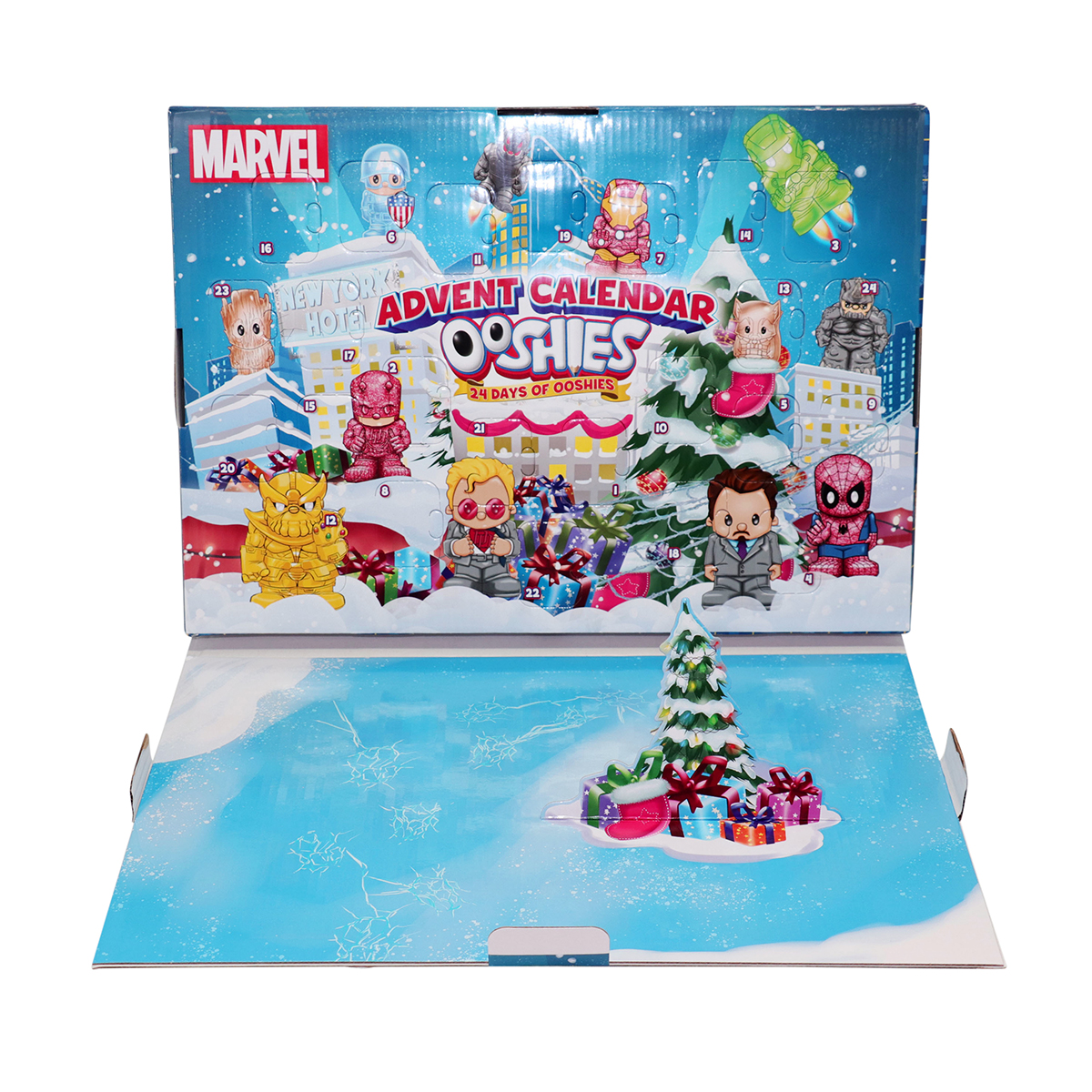 Набор игровых фигурок Oоshies – Адвент-календарь Марвел за 399.00