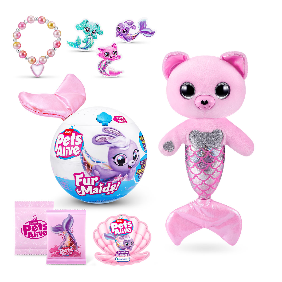 Интерактивный игровой набор Pets Alive серии Furmaids