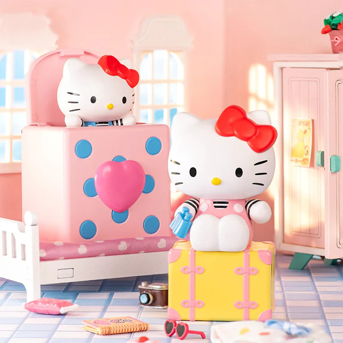Механічна іграшка-сюрприз Pop Top Hello Kitty – Милий сигнал за