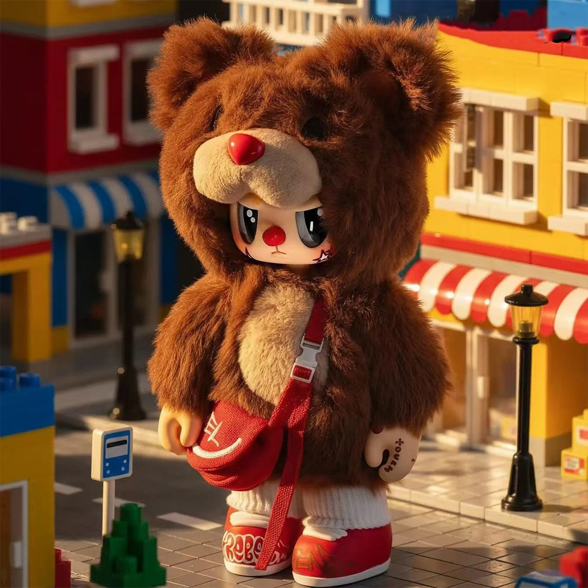 Коллекционная игрушка POP TOP Rebel Bear серии Find A Bag - Кул