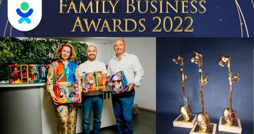 Компанія KIDDISVIT перемогла в конкурсі Family Business Awards 2022 та стала найкращим великим сімейним бізнесом 2022 року!
