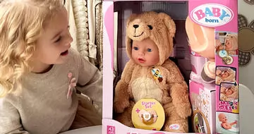 Baby Born – Емма у костюмі ведмедика!