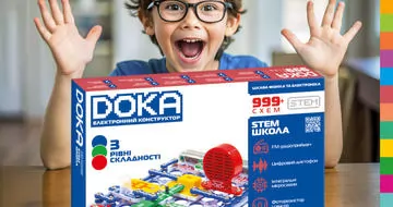 Електронні конструктори DOKA – новий власний бренд KIDDISVIT!