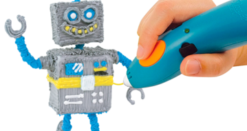 Детская 3D ручка 3Doodler Start для юных творцов!