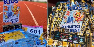 KIDDISVIT підтримав маленьких спортсменів на Kids Athletic Fest у Дніпрі