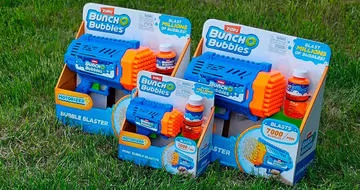 Бластеры с мыльными пузырями от Bunch O Bubbles!