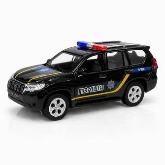 Автомодель – Toyota Prado Поліція (чорний)