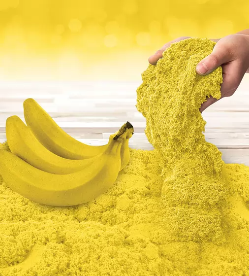 Пісок для дитячої творчості з ароматом - Kinetic Sand Банановий десерт - 71473B_4.jpg - № 4