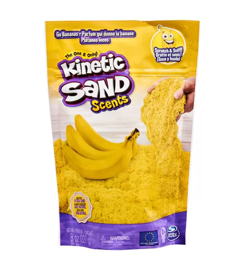 Пісок для дитячої творчості з ароматом - Kinetic Sand Банановий десерт - 71473B_1.jpg - № 1