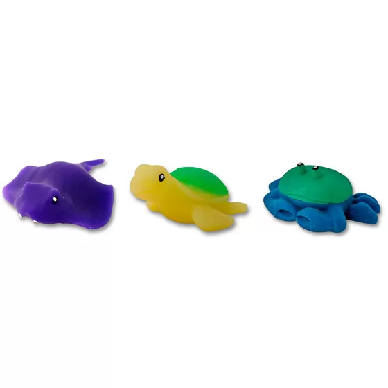 Стретч-іграшка у вигляді тварини – Володарі морських глибин (12 шт., в дисплеї)