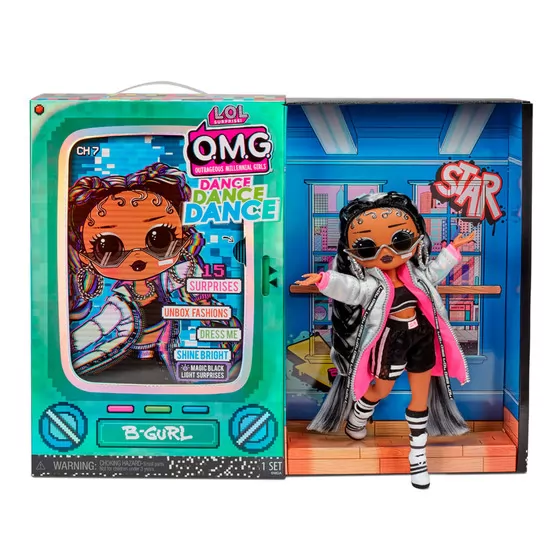 Набор с куклой L.O.L. Surprise! серии O.M.G.Dance" - Брейк-данс Леди"