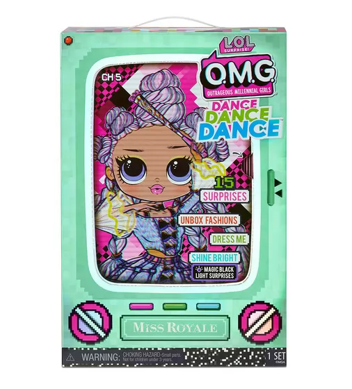 Набор с куклой L.O.L. Surprise! серии O.M.G. Dance" – Мисс Роял" - 117872_10.jpg - № 10