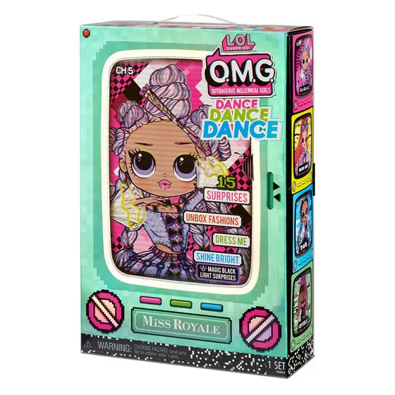 Набір з лялькою L.O.L. Surprise! серії O.M.G. Dance" - Місс Роял"