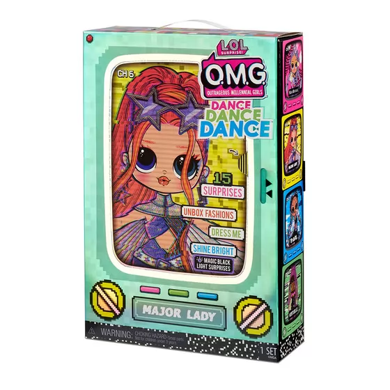 Набор с куклой L.O.L. Surprise! серии O.M.G.Dance" - Леди-Крутышка"