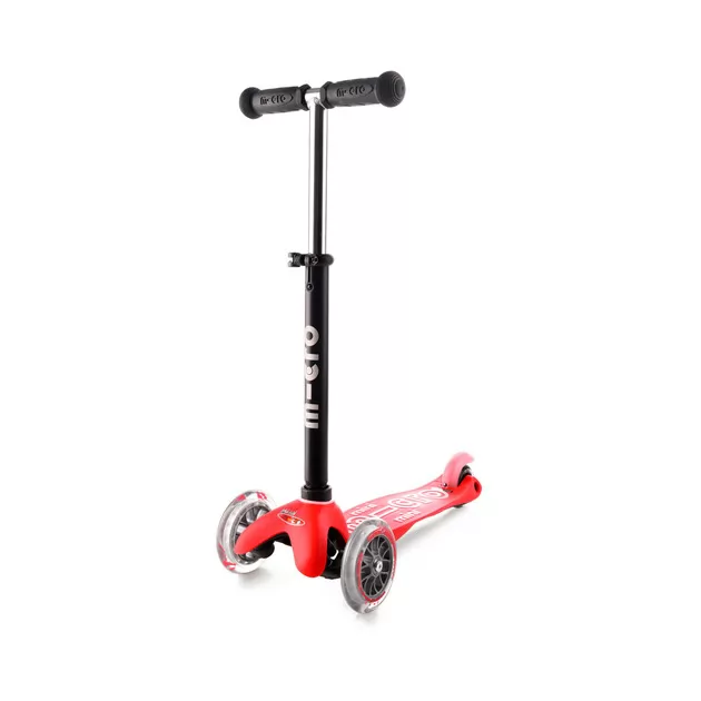 Самокат MICRO серії Mini2go Deluxe Plus &ndash; Червоний