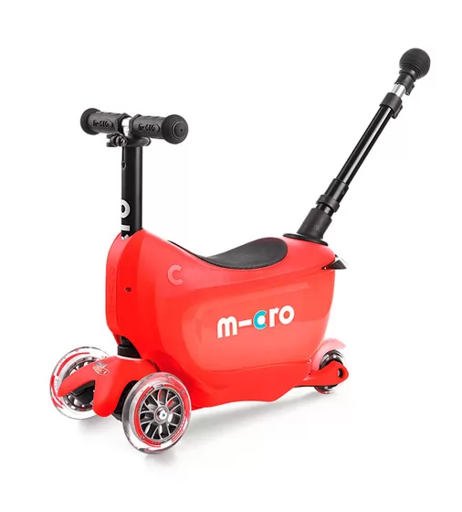 Самокат MICRO серии Mini2go Deluxe Plus – Красный - MMD032_1.jpg - № 1