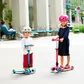 Самокат MICRO складной серии Mini Deluxe" &ndash; Голубой океан" - MMD102_9.jpg - № 9