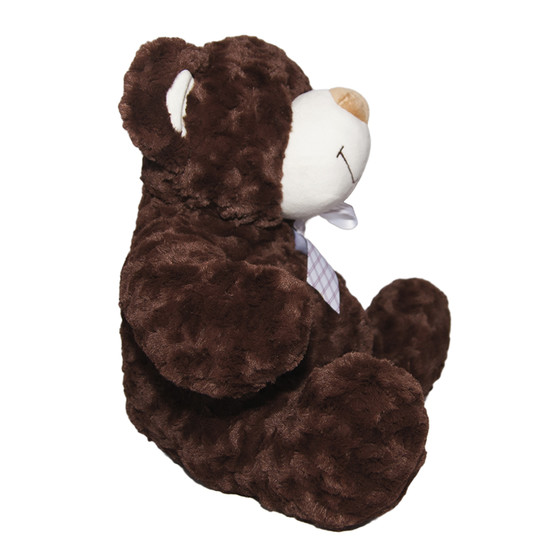 М'яка Іграшка - Ведмідь коричневий з бантом (48 См)