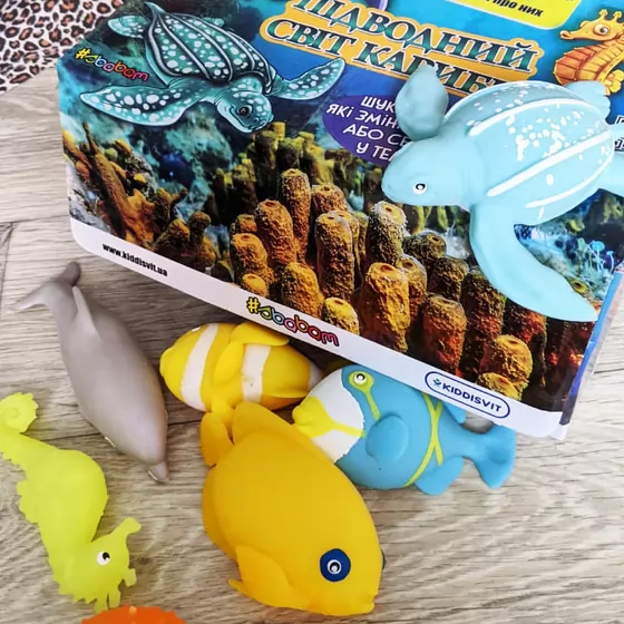 Стретч-игрушка в виде животного – Подводный мир Карибов