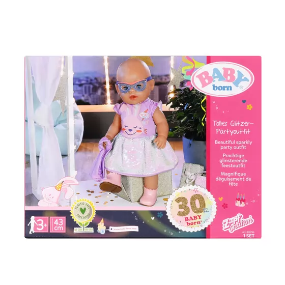 Набір одягу для ляльки BABY born серії День Народження" - Делюкс"