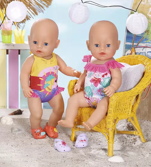 Одежда для куклы BABY born - Праздничный купальник S2 (c зайчиком) - 828281-2_5.jpg - № 5
