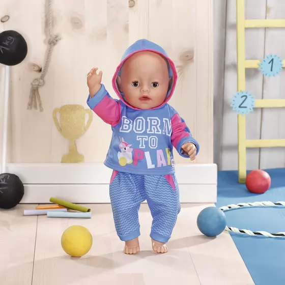 Набор одежды для куклы BABY born - Спортивный костюм (гол.)