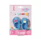 Обувь для куклы BABY born - Праздничные сандалии с значками (голубые) - 828311-5_1.jpg - № 1