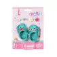 Обувь для куклы BABY born - Праздничные сандалии с значками (зеленые) - 828311-6_1.jpg - № 1