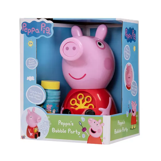 Ігровий набір з мильними бульбашками Peppa Pig - Баббл-машина