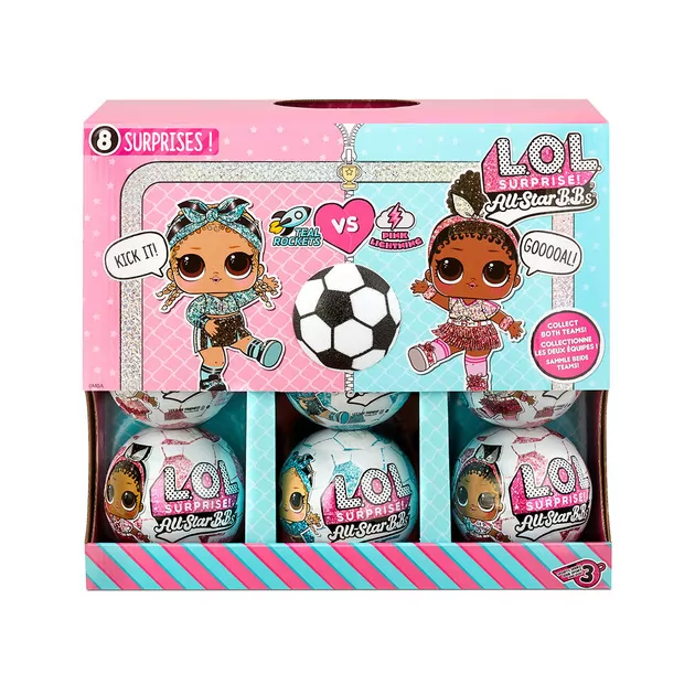 ИгровойнаборскуклойL.O.L. Surprise! &ndash;Футболистки