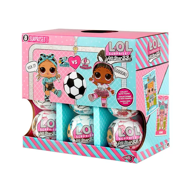 ИгровойнаборскуклойL.O.L. Surprise! &ndash;Футболистки