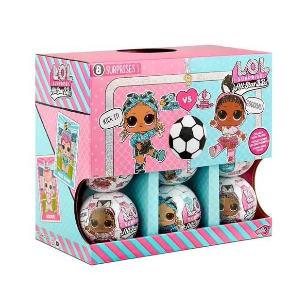 ИгровойнаборскуклойL.O.L. Surprise! &ndash;Футболистки