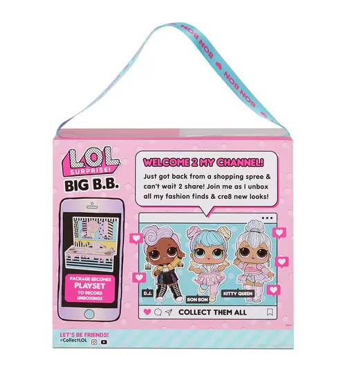 Набор с мега-куклой L.O.L. Surprise! серии Big B.B.Doll" – Бон-Бон" - 573050_15.jpg - № 15