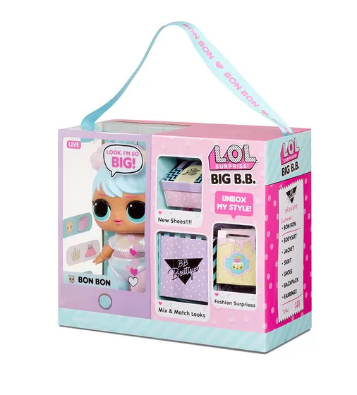 Набор с мега-куклой L.O.L. Surprise! серии Big B.B.Doll" – Бон-Бон" - 573050_12.jpg - № 12