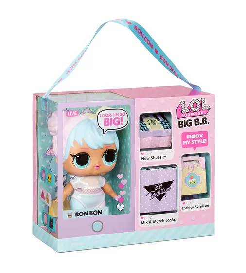 Набор с мега-куклой L.O.L. Surprise! серии Big B.B.Doll" – Бон-Бон" - 573050_14.jpg - № 14