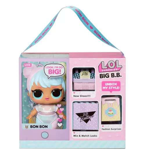 Набор с мега-куклой L.O.L. Surprise! серии Big B.B.Doll" – Бон-Бон" - 573050_13.jpg - № 13