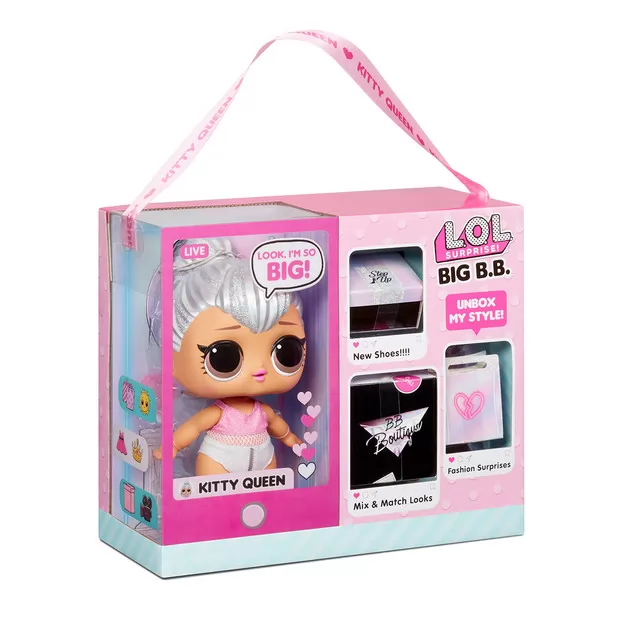 Набор с мега-куклой L.O.L. Surprise! серии Big B.B.Doll" &ndash; Королева Китти"