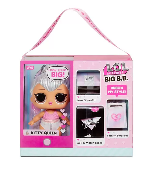Набір з мега-лялькою L.O.L. Surprise! серії Big B.B.Doll" - Королева Кітті" - 573074_2.jpg - № 2