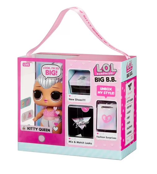 Набор с мега-куклой L.O.L. Surprise! серии Big B.B.Doll" – Королева Китти" - 573074_12.jpg - № 12