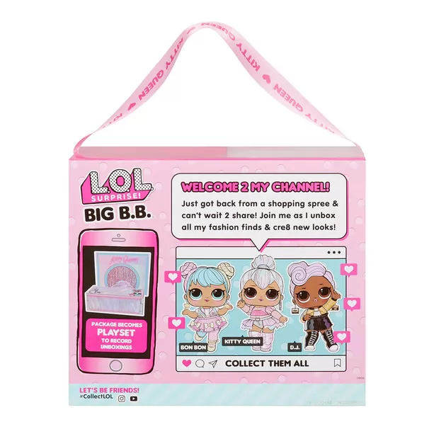 Набор с мега-куклой L.O.L. Surprise! серии Big B.B.Doll" &ndash; Королева Китти"