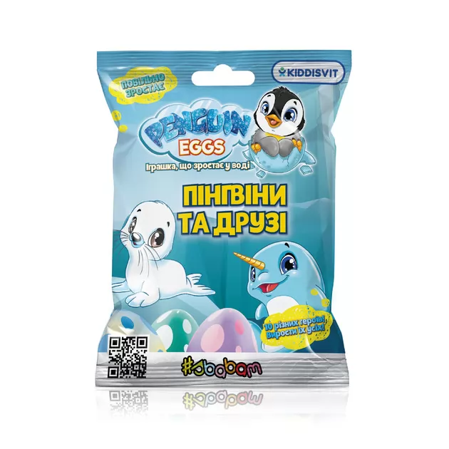 Іграшка, що зростає, в яйці &laquo;Penguin Еggs&raquo; - Пінгвіни та друзі