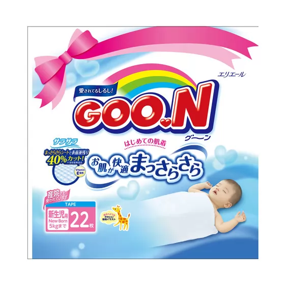 Подгузники Goo.N Для Новорожденных (Ss, До 5 Кг) коллекция 2015 года