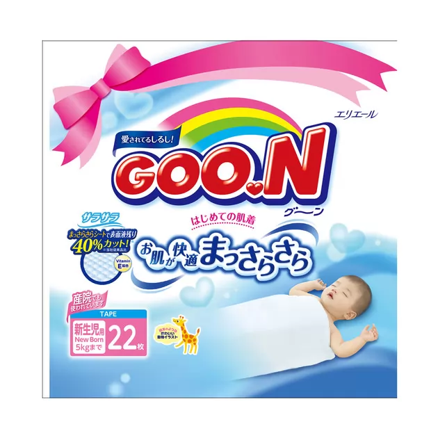 Подгузники Goo.N Для Новорожденных (Ss, До 5 Кг) коллекция 2015 года