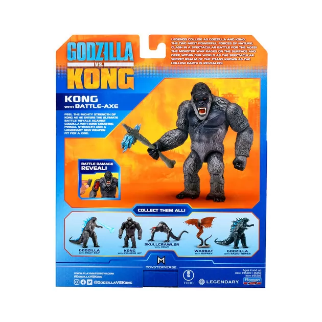 Фігурка Godzilla vs. Kong &ndash; Конг з бойовою сокирою
