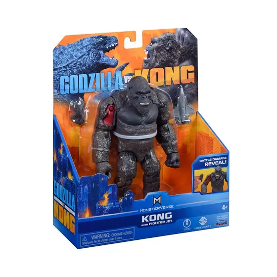 Фігурка Godzilla vs. Kong – Конг з винищувачем
