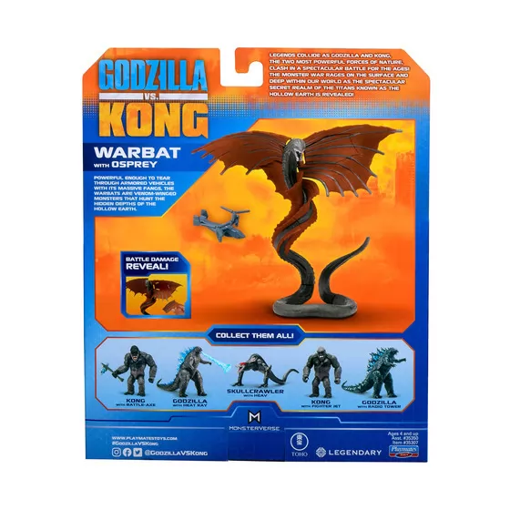 Фігурка Godzilla vs. Kong – Уорбет зі скопою