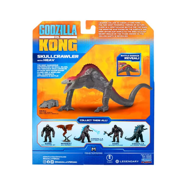 Фігурка Godzilla vs. Kong &ndash; Черепоїд  з аксес.