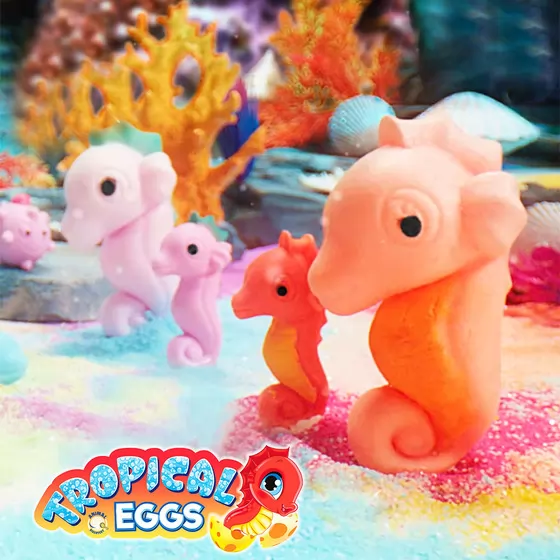 Іграшка, що зростає, в яйці «Tropical Eggs» - Мешканці тропічних морів